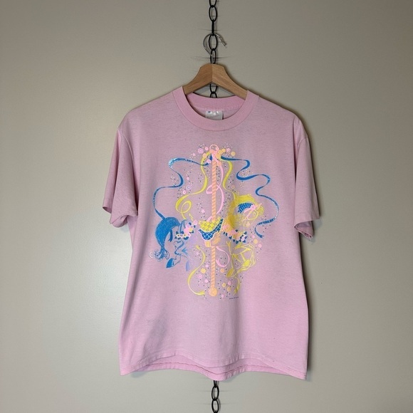 Vintage Other - Vintage Carousel Horse T-shirt Medium